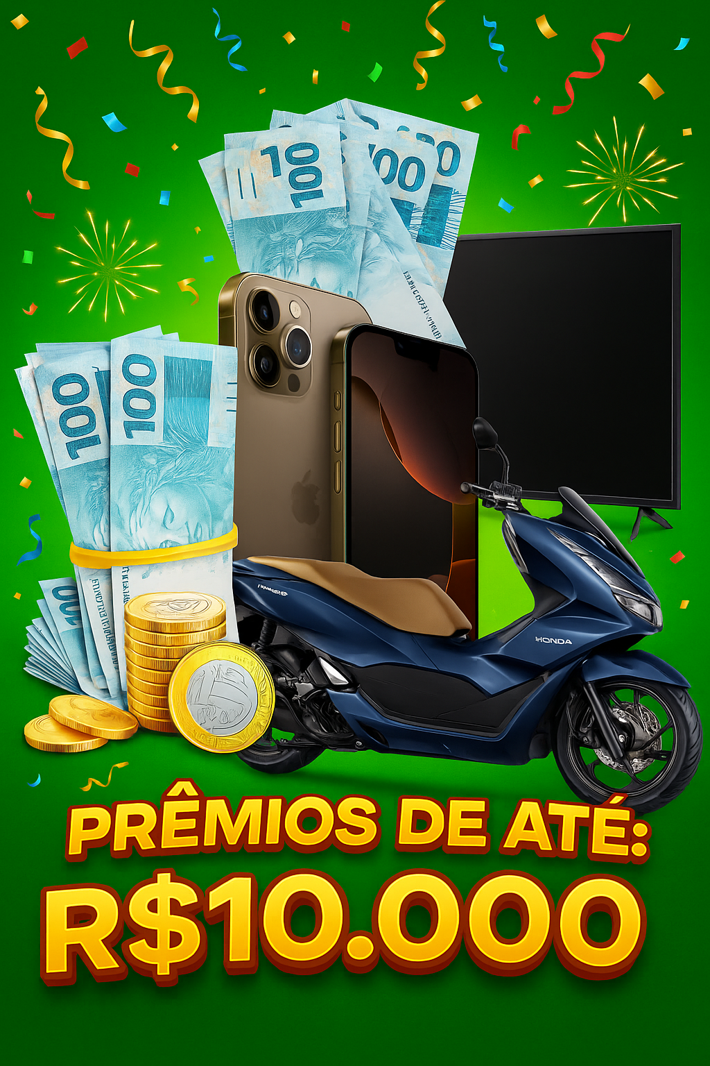 Banner RASPADINHA DE OURO